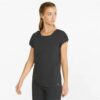 Women’s Short Sleeve T-Shirt Puma Studio Foundation Black - Image 9
