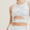 Snow Camo Sport Crop Top - Image 2