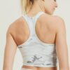 Snow Camo Sport Crop Top - Image 4